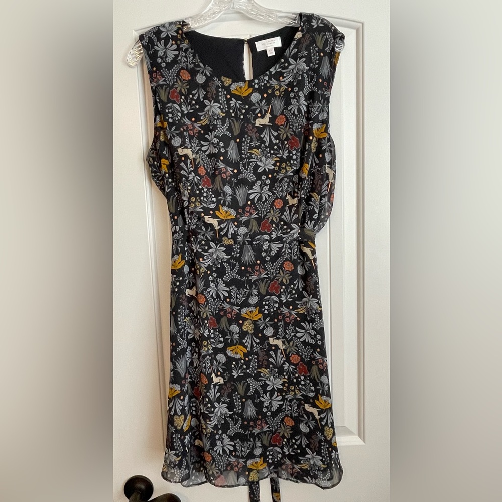 LC Lauren Conrad Unicorn Garden Dress Altered